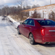 Image for article titled Yes, You Can Hoon A $70,000, 420 HP Cadillac On Ice And Snow